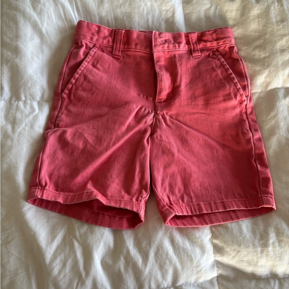 little boys Janie & Jack size 6 red shorts - Picture 3 of 4